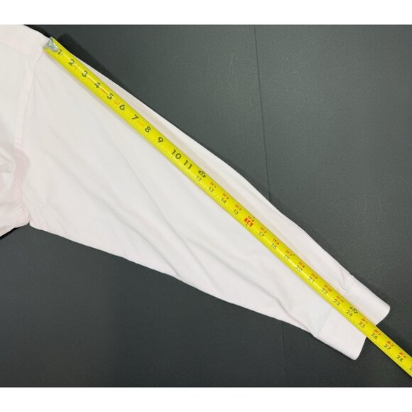 Burberry London Mens Shirt Pink EKD Nova Check Flip Cuff Size Large Button Down - Picture 13 of 14